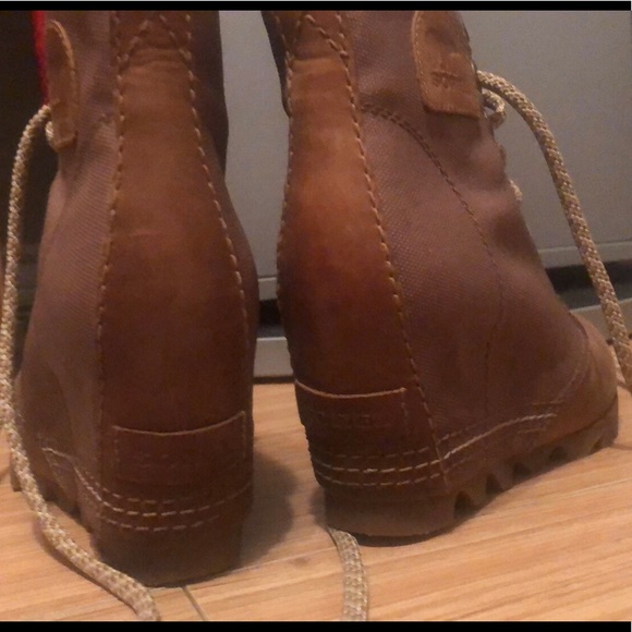 BNWOT Sorrel PDX premium ladies wedge sexy winter boots - Picture 5 of 13